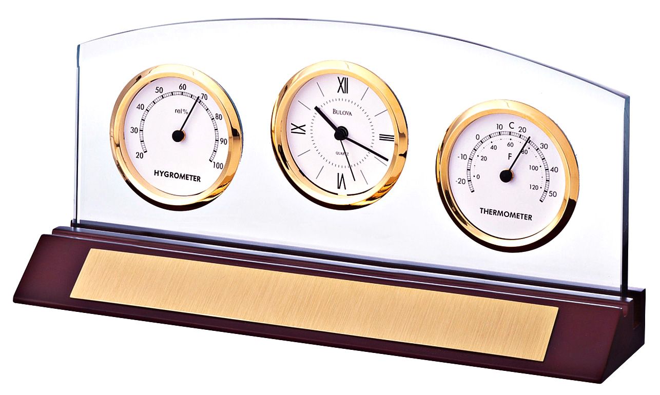 Bulova Weston Executive Desk Clock