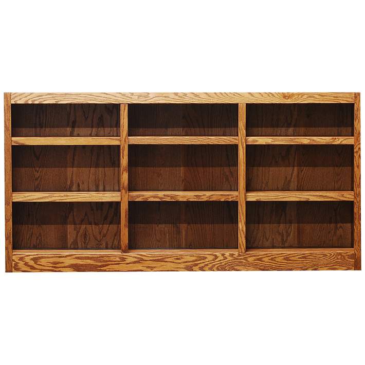 Concepts In Wood 36 High Dry Oak, 48 Wide X 36 Tall Bookcase