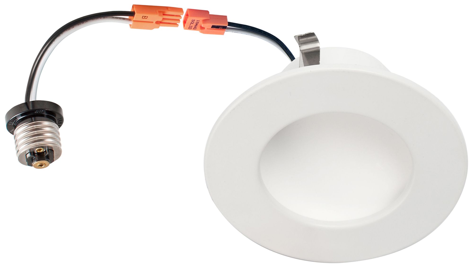 4" White Retrofit 10W Dimmable LED Dome Recessed Downlight