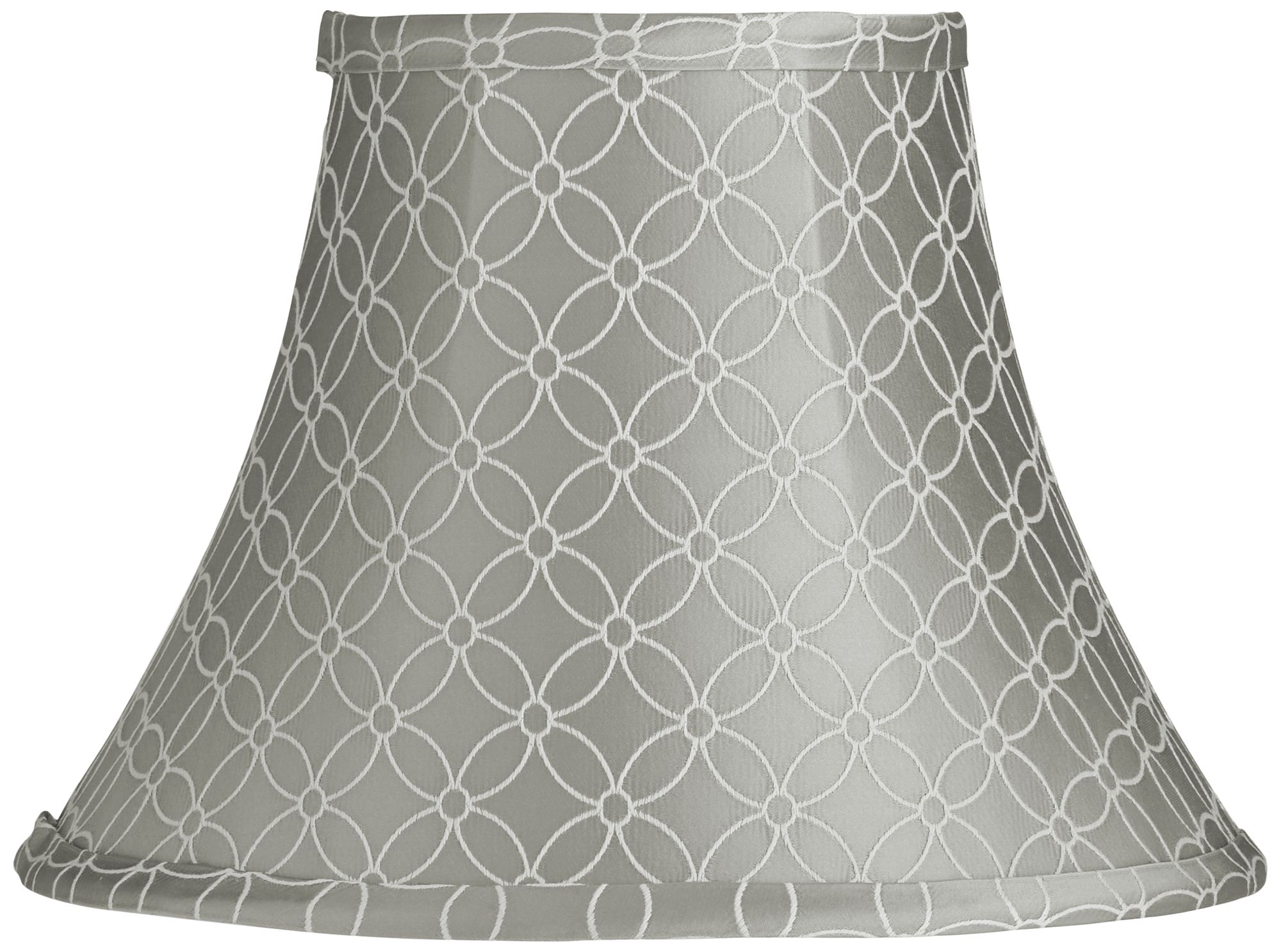 An Qing Gray Bell Lamp Shade 6x12x9 (Spider)
