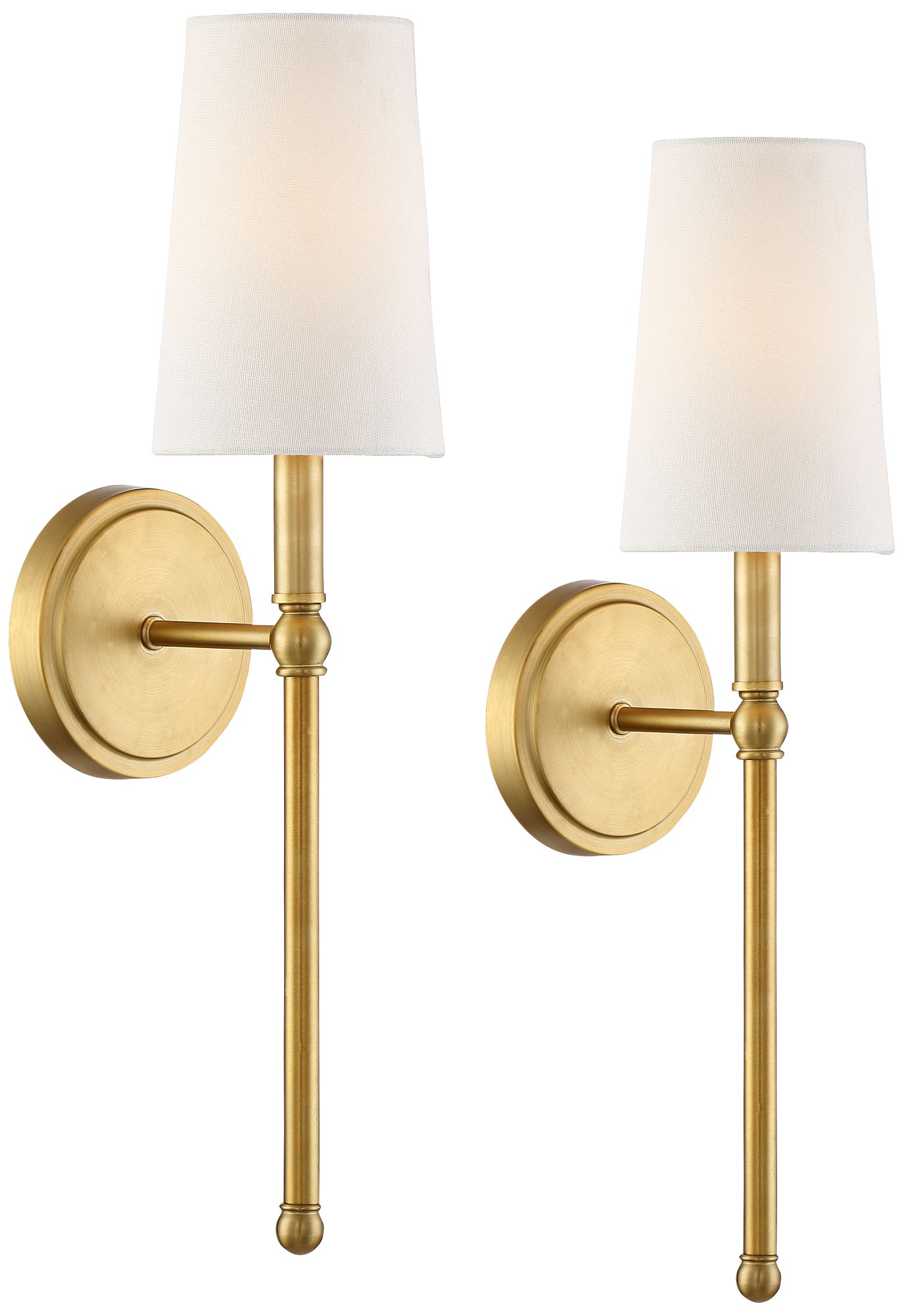 wall lights brass modern