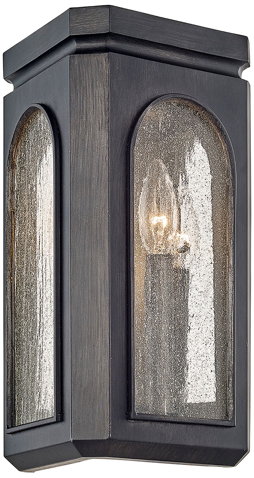 Alton 13 1/2" High Graphite Outdoor Wall Light