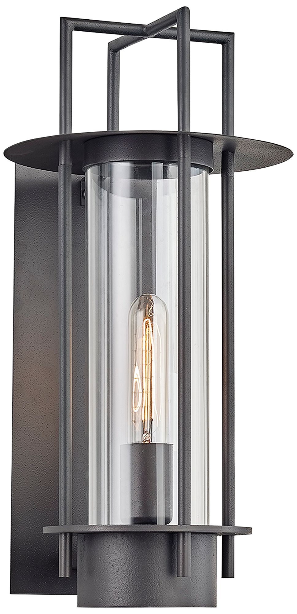 Carroll Park 17 1/4" High Bronze Outdoor Wall Light