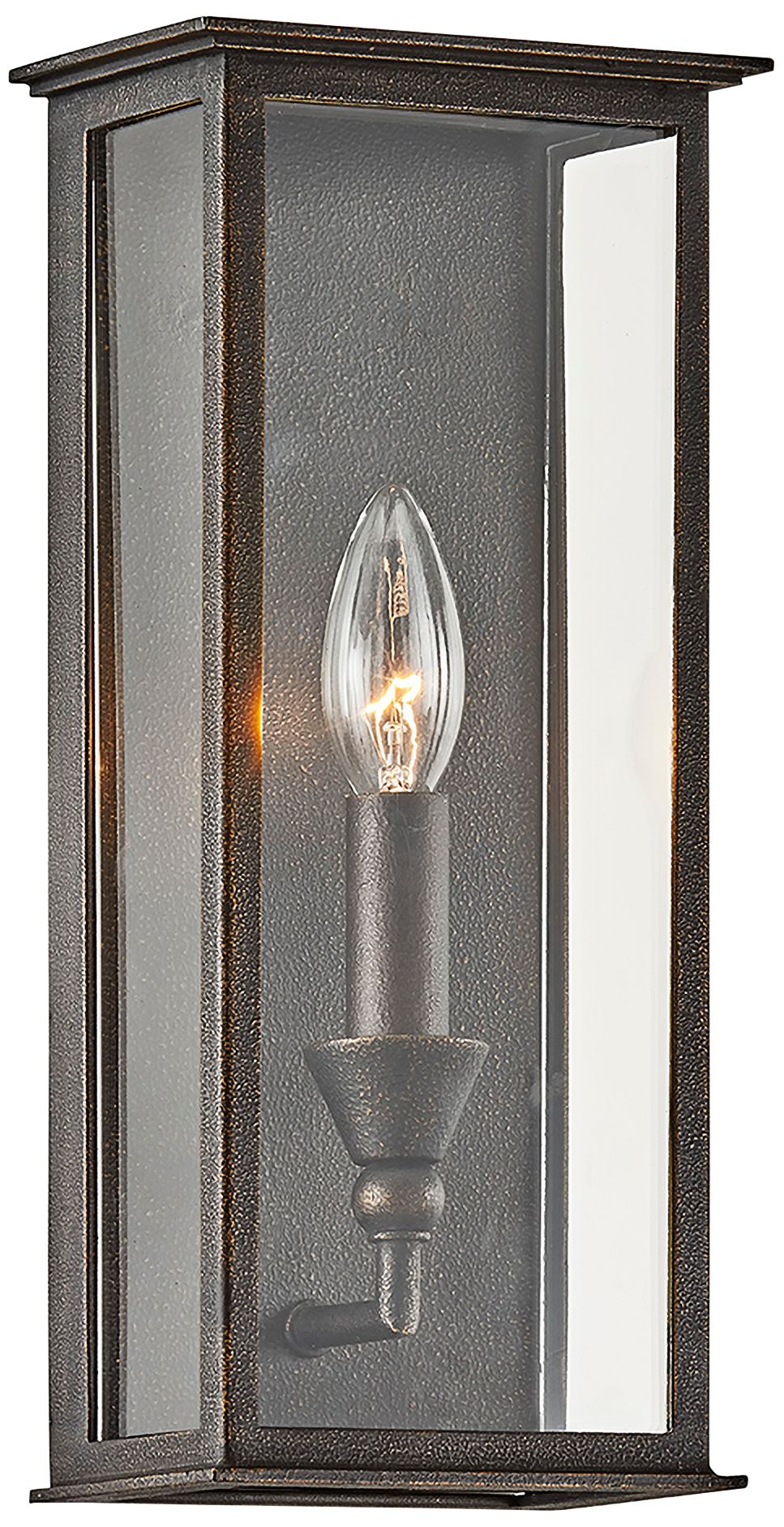 Chauncey 13 1/4" High Vintage Bronze Outdoor Wall Light