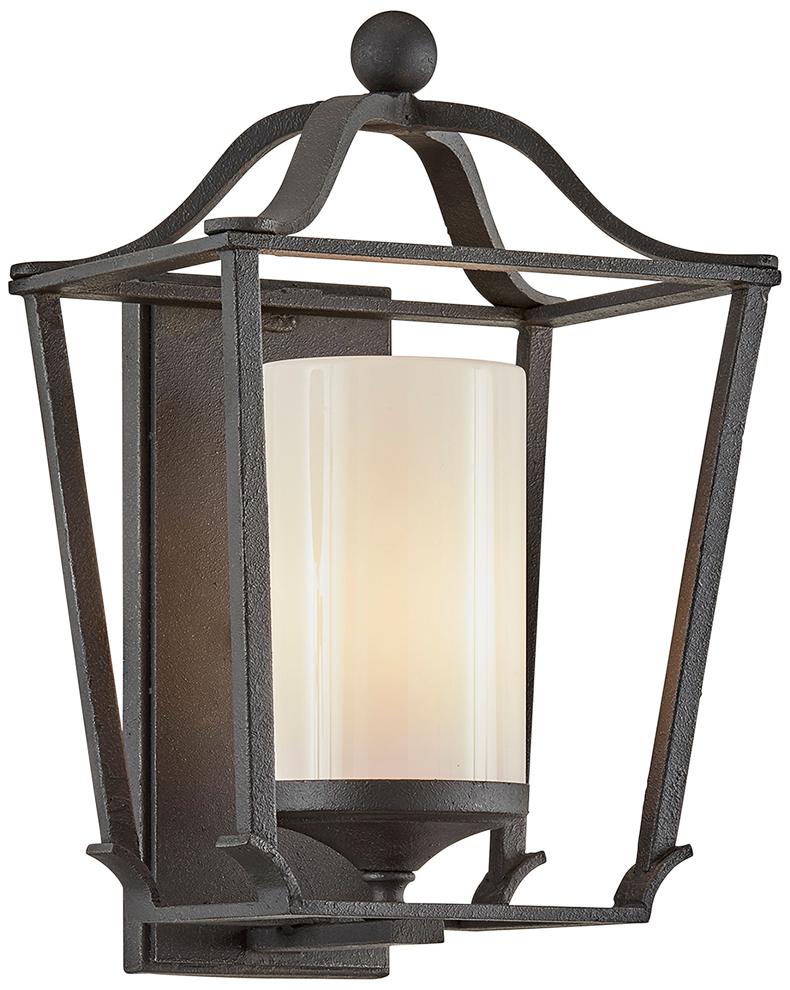 Princeton 15" High French Iron Outdoor Wall Light