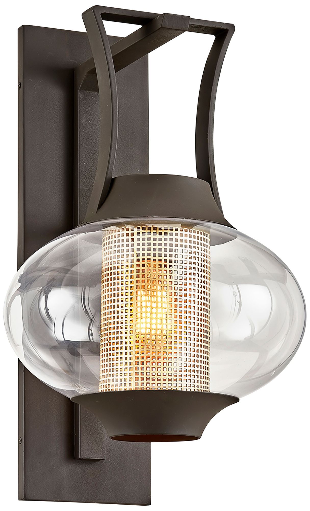 Horton 23 3/4" High Texture Bronze Outdoor Wall Light