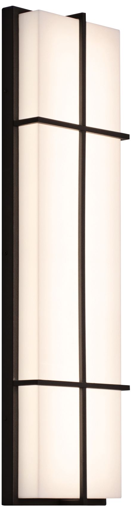 Avenue 36" High Textured Bronze LED Outdoor Wall Light