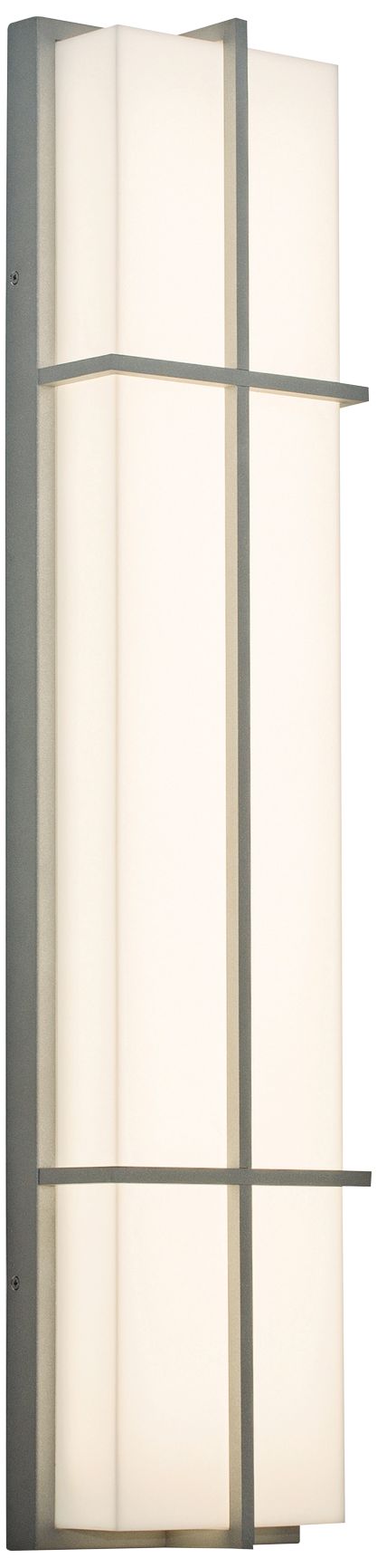 Avenue 36" High Textured Gray LED Outdoor Wall Light