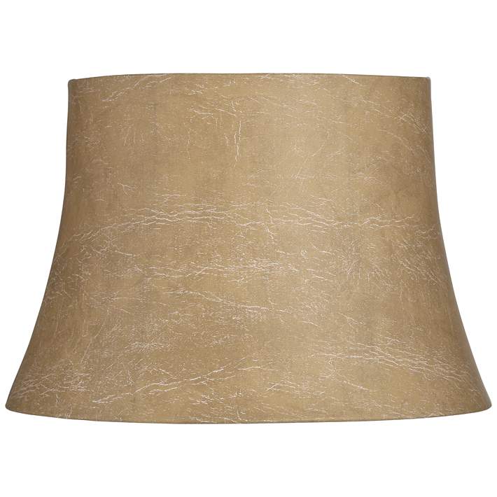 Faux Leather Drum Lamp Shade 12x16x11, Faux Leather Lamp Shades