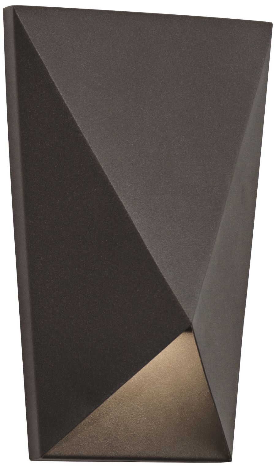 Knox 10" High Bronze LED Outdoor Wall Light