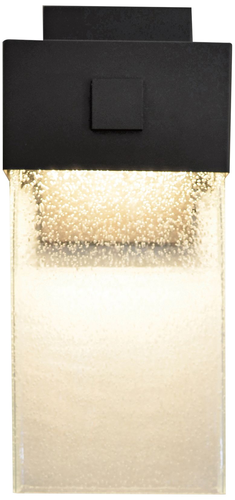 Logan 14" High Textured Bronze LED Outdoor Wall Light