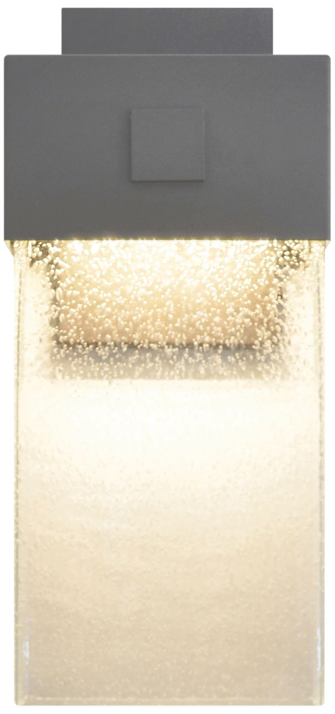 Logan 14" High Textured Gray LED Outdoor Wall Light