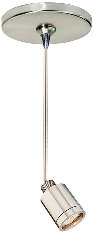 Tellium 2 1/4" Wide Satin Nickel Freejack Mini Pendant Light
