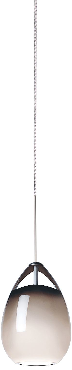 Tech Lighting Alina 4"W Smoke Glass Freejack Mini Pendant