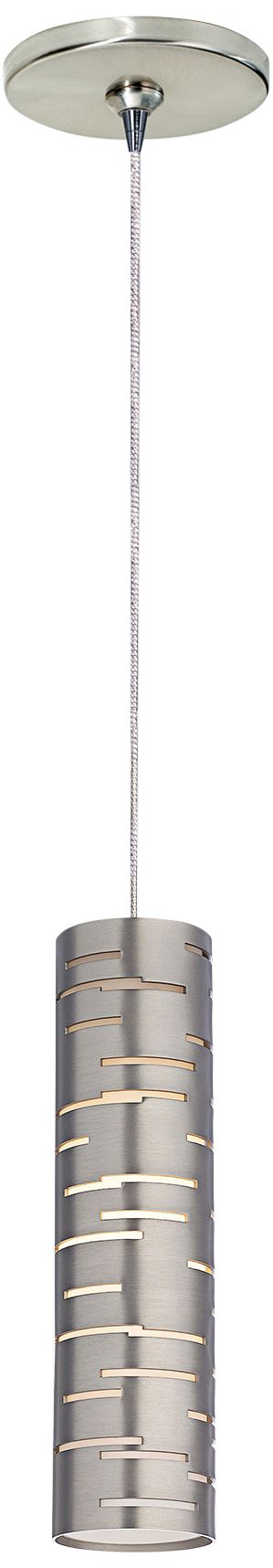Revel 2 1/2" Wide Satin Nickel Freejack Mini Pendant Light