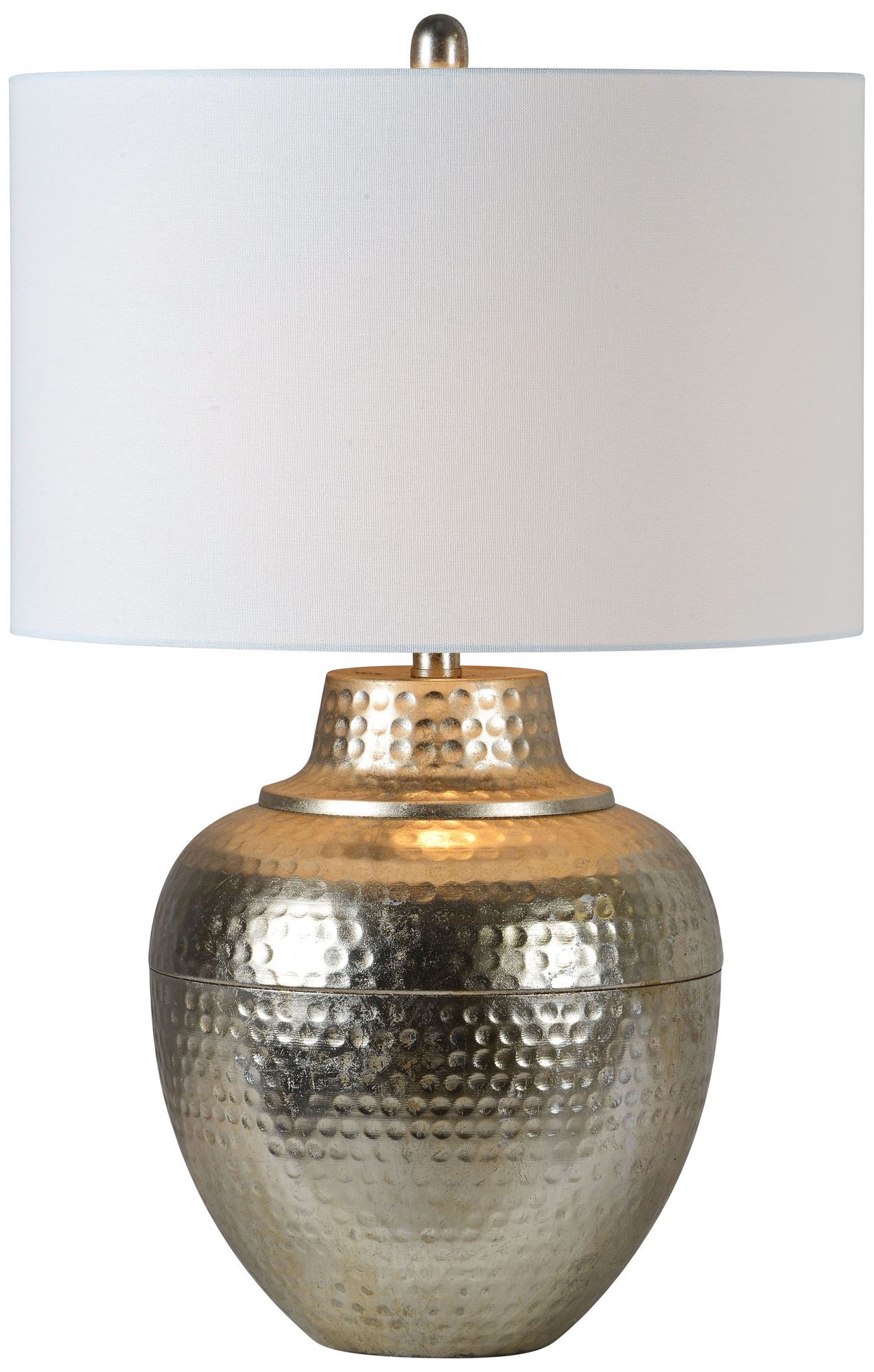 hammered metal table lamps