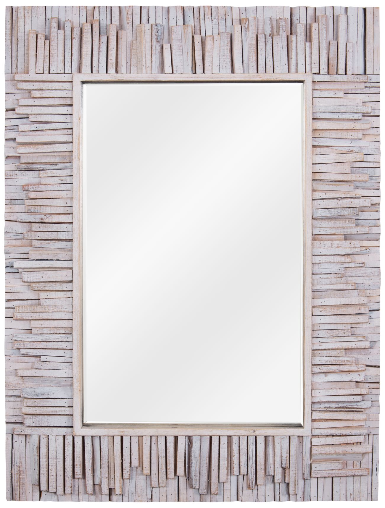 Varaluz Casa Nellie Coastal Wood 30" x 40" Wall Mirror