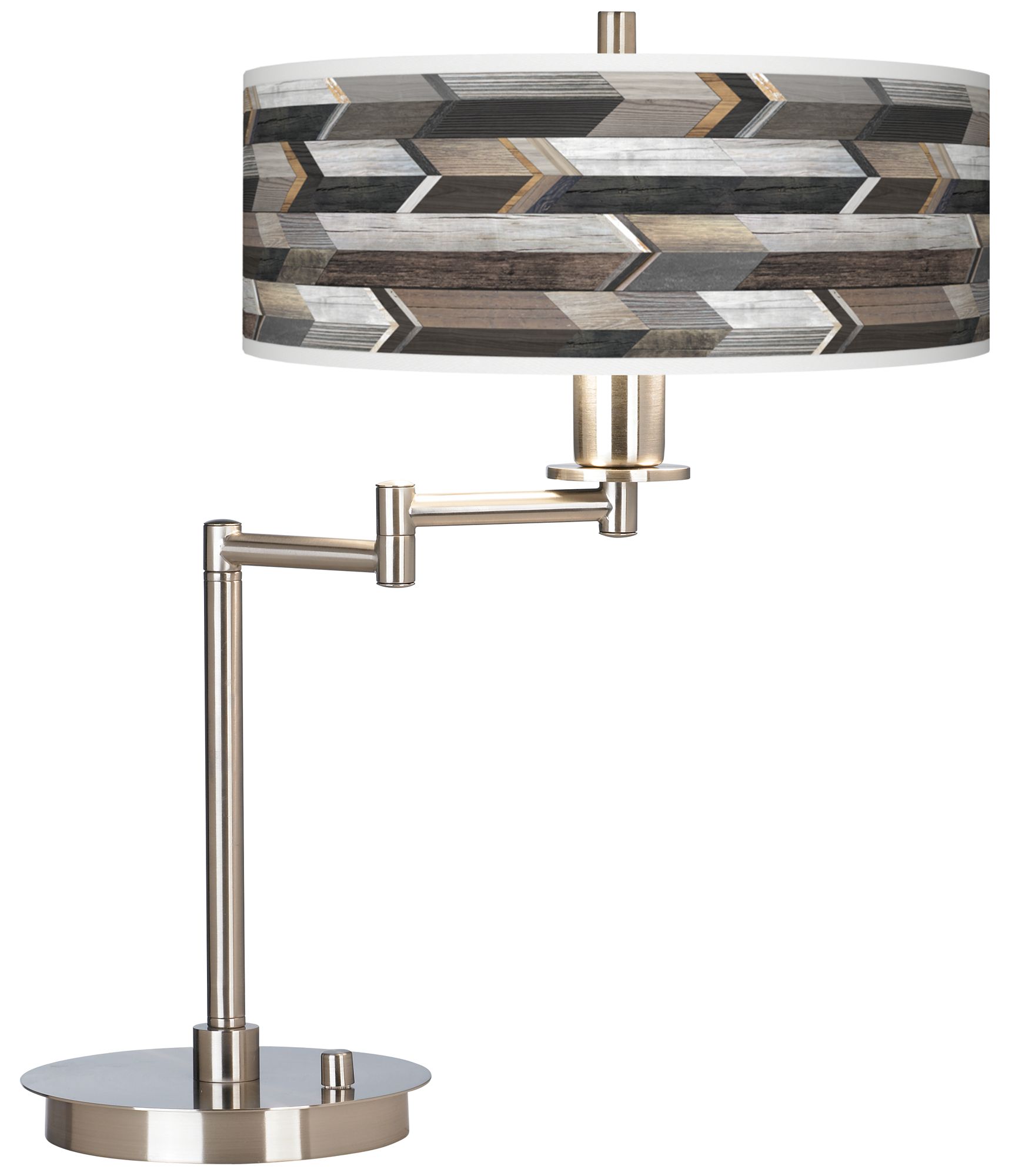 Woodwork Arrows Giclee Swing Arm LED Desk Lamp