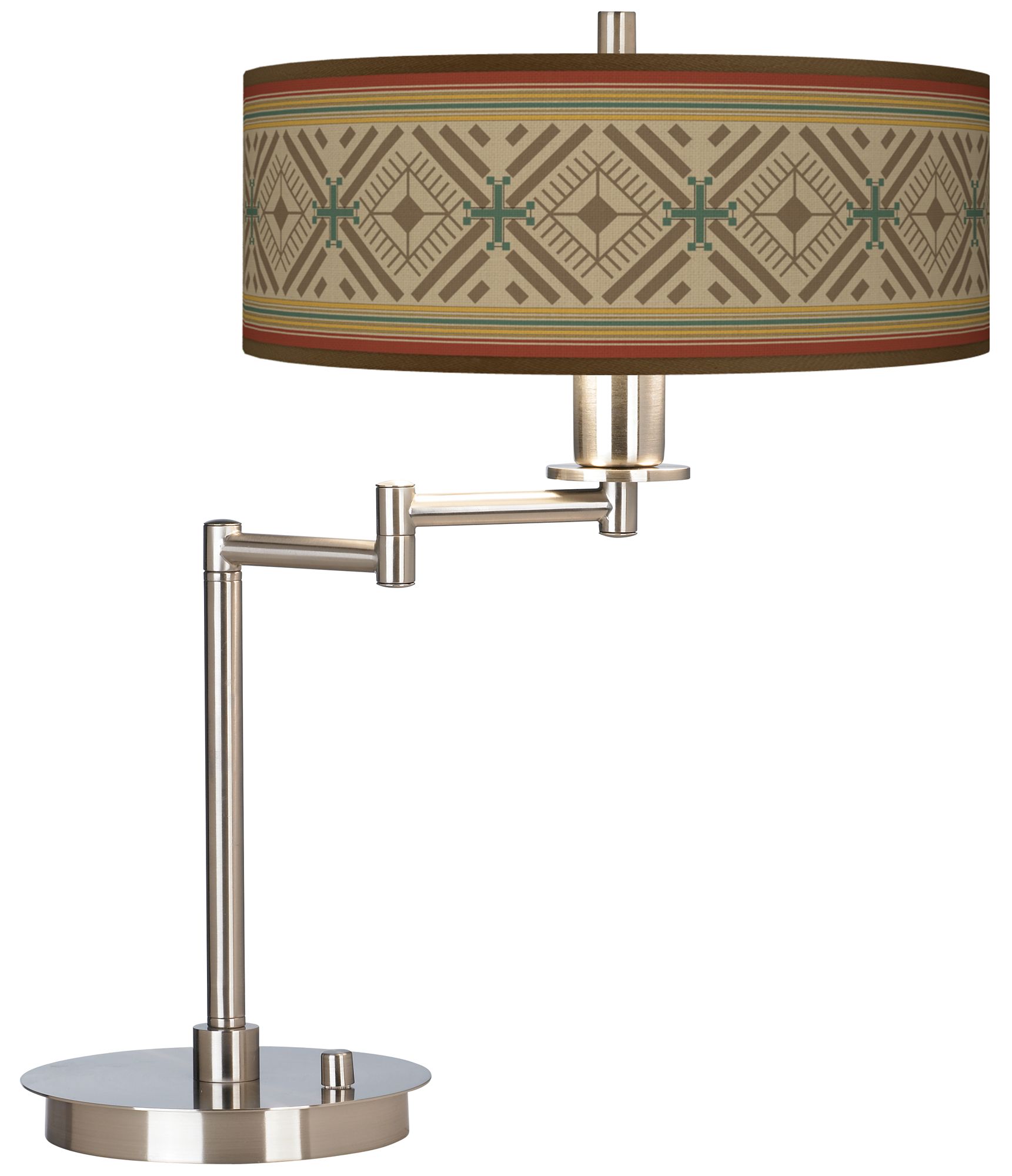 Desert Diamonds Giclee CFL Swing Arm Desk Lamp