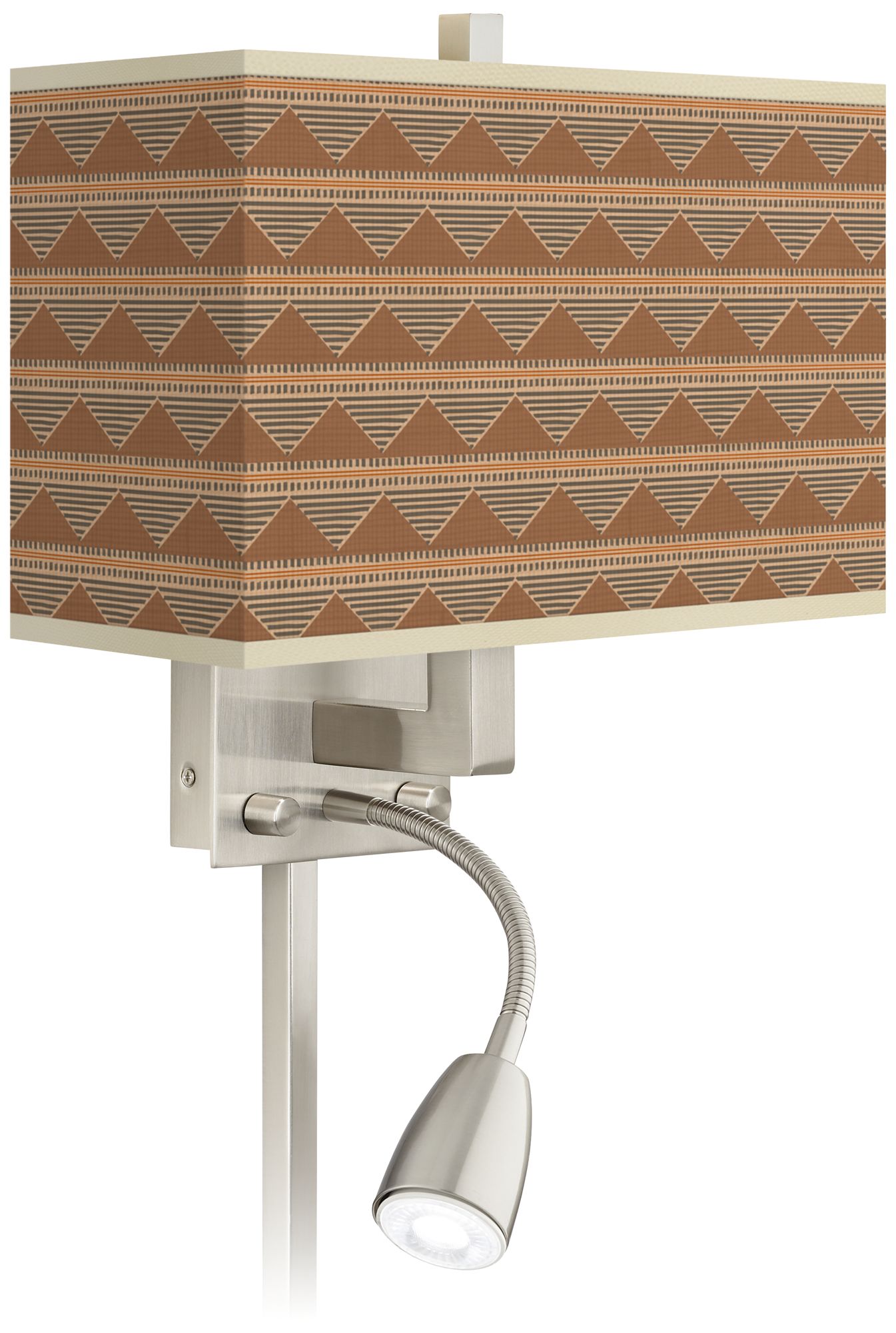 Desert Canyon Giclee Glow LED Reading Light Plug-In Sconce