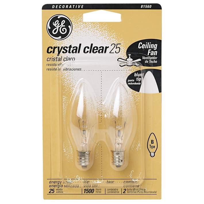 GE Lighting Crystal Clear 14880 25-Watt 250-Lumen T10 Light Bulb with Medium Base 24-Pack
