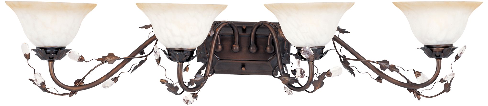 Elegante Collection 38 1/2" Wide Bronze Bathroom Fixture 74496