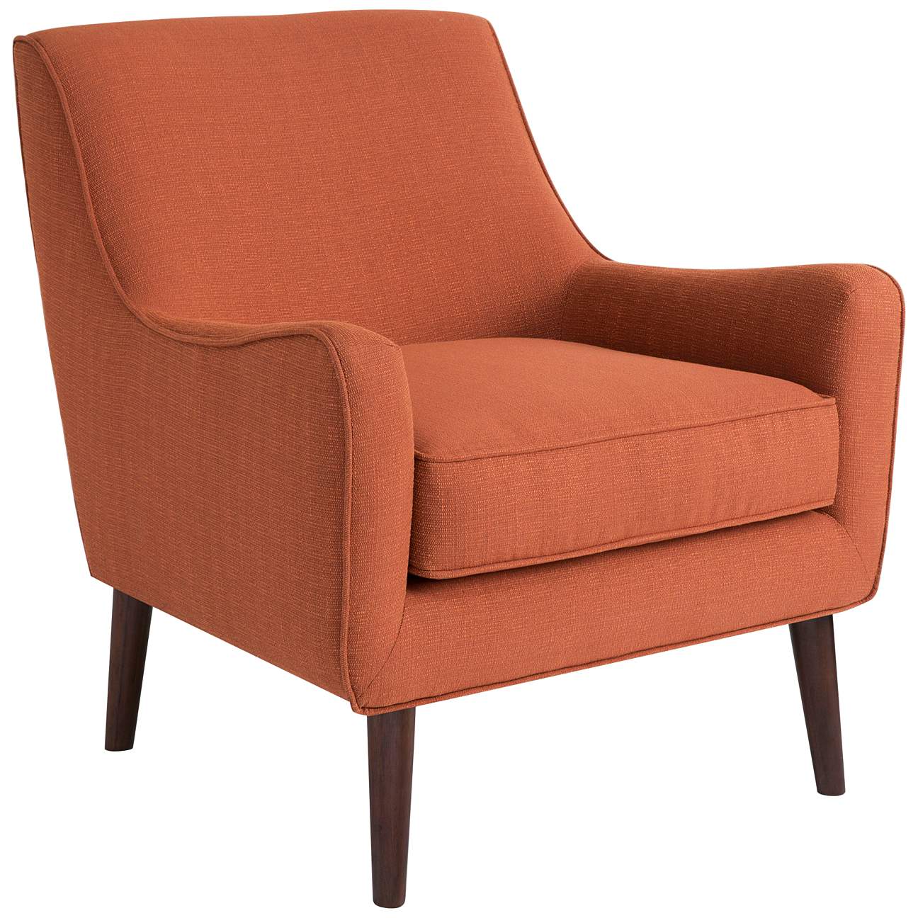 Oxford Burnt Orange Accent Chair - #746P0 | Lamps Plus