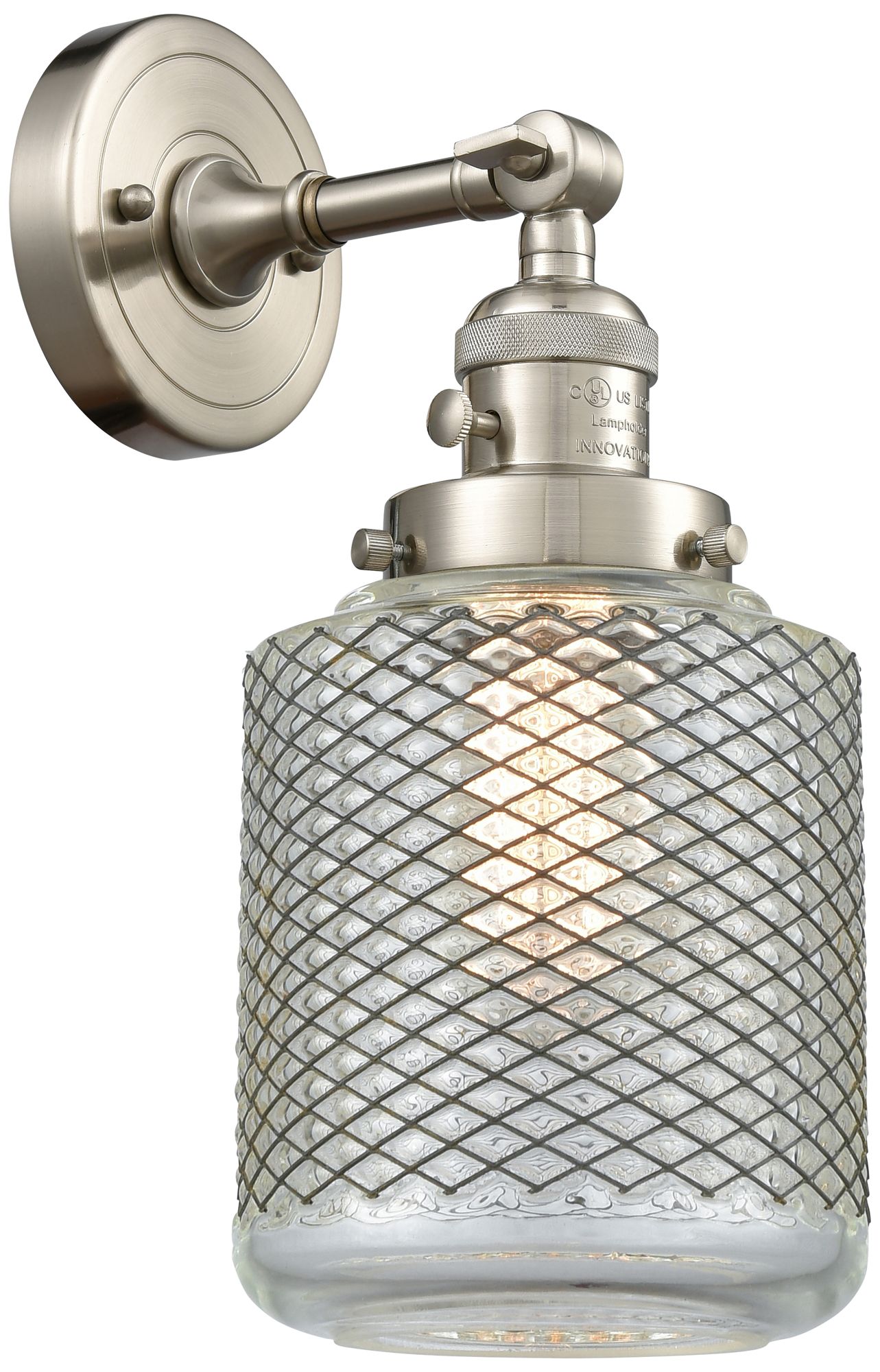 Stanton 14" High Brushed Satin Nickel Adjustable Wall Sconce