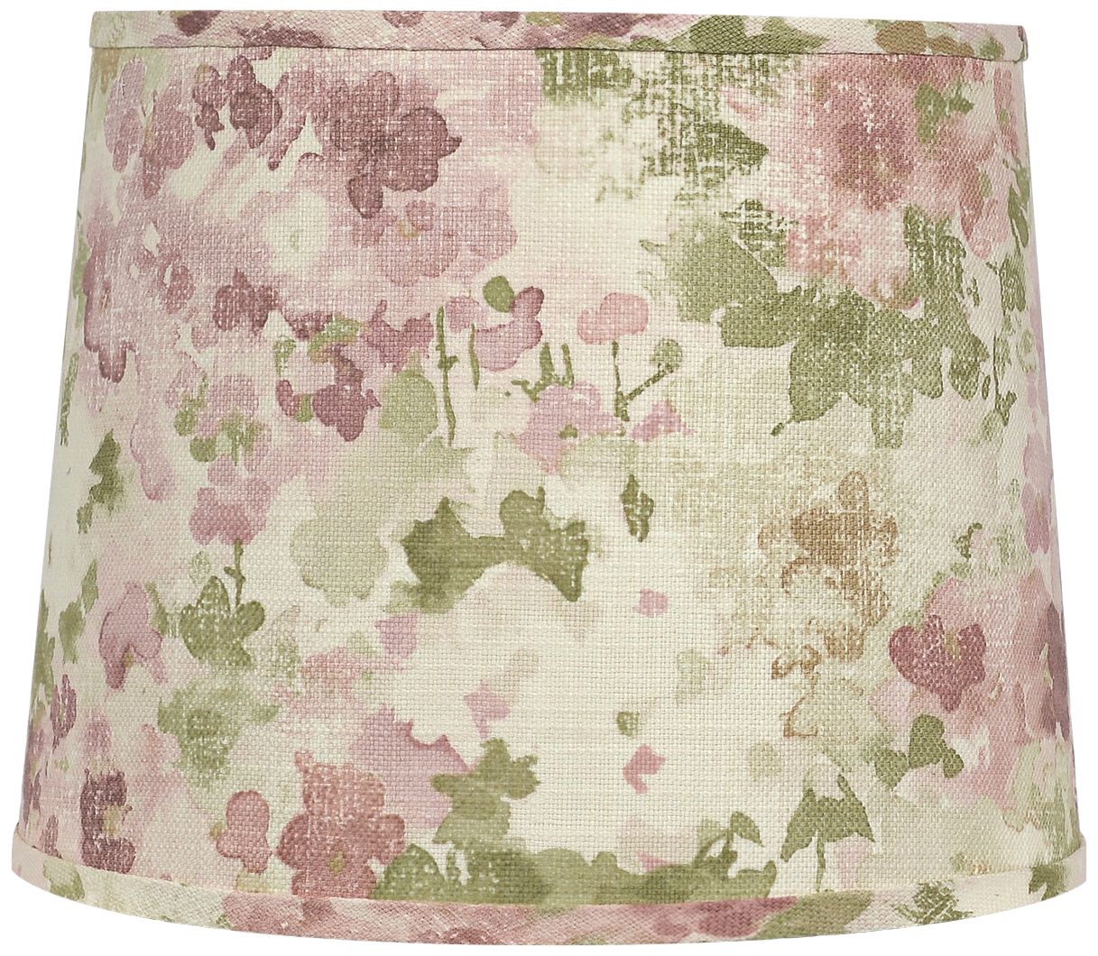 Fleurie Dusty Rose Linen Square Shade 11x11x9.5 (Spider)