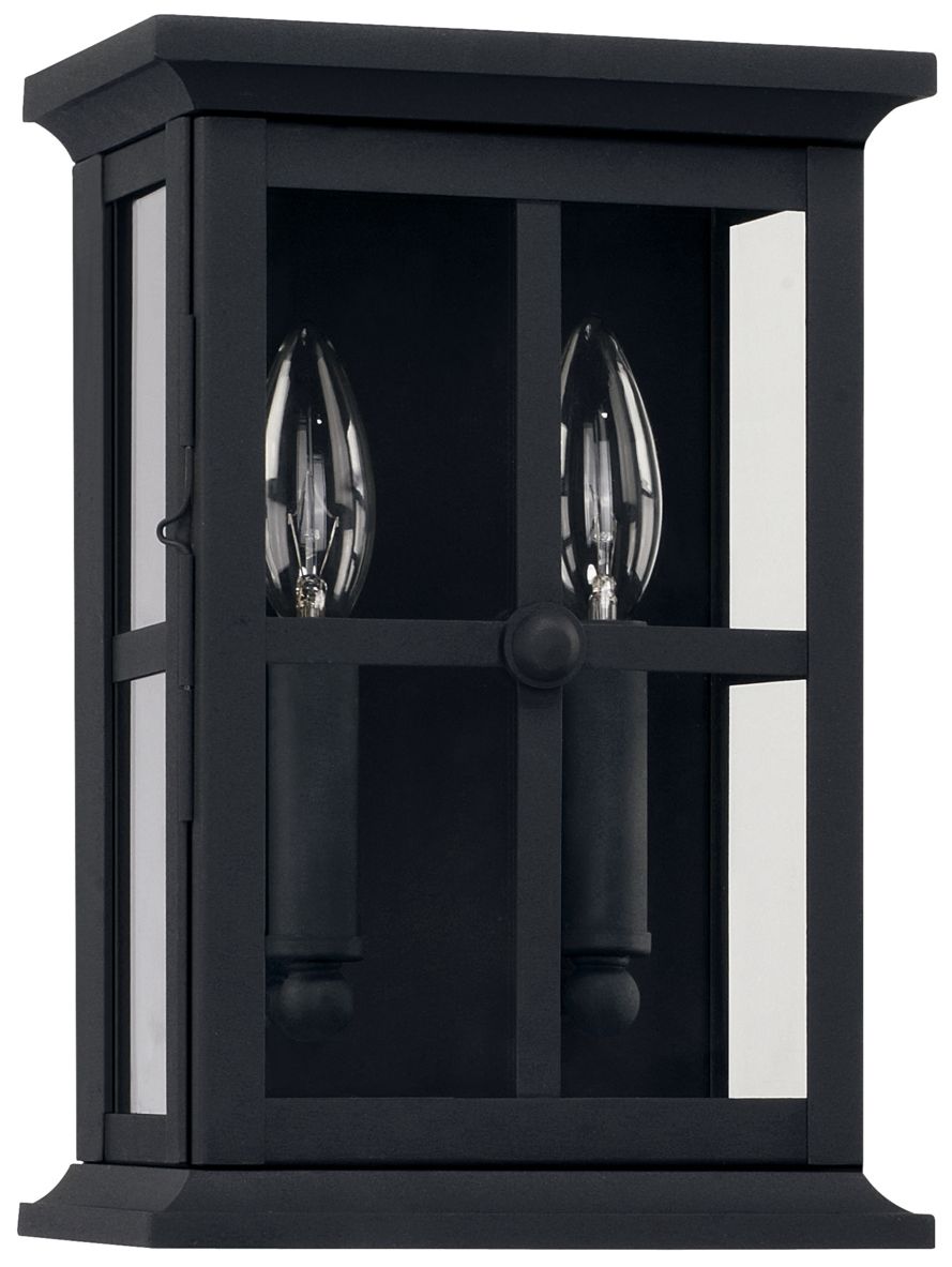 Capital Mansell 11" High Black Outdoor Wall Light