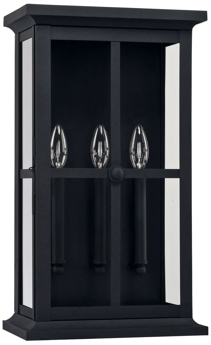 Capital Mansell 20" High Black Outdoor Wall Light