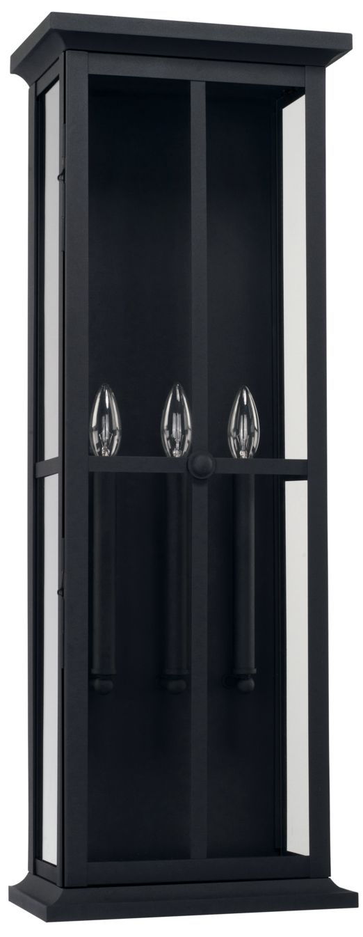 Capital Mansell 32" High Black Outdoor Wall Light