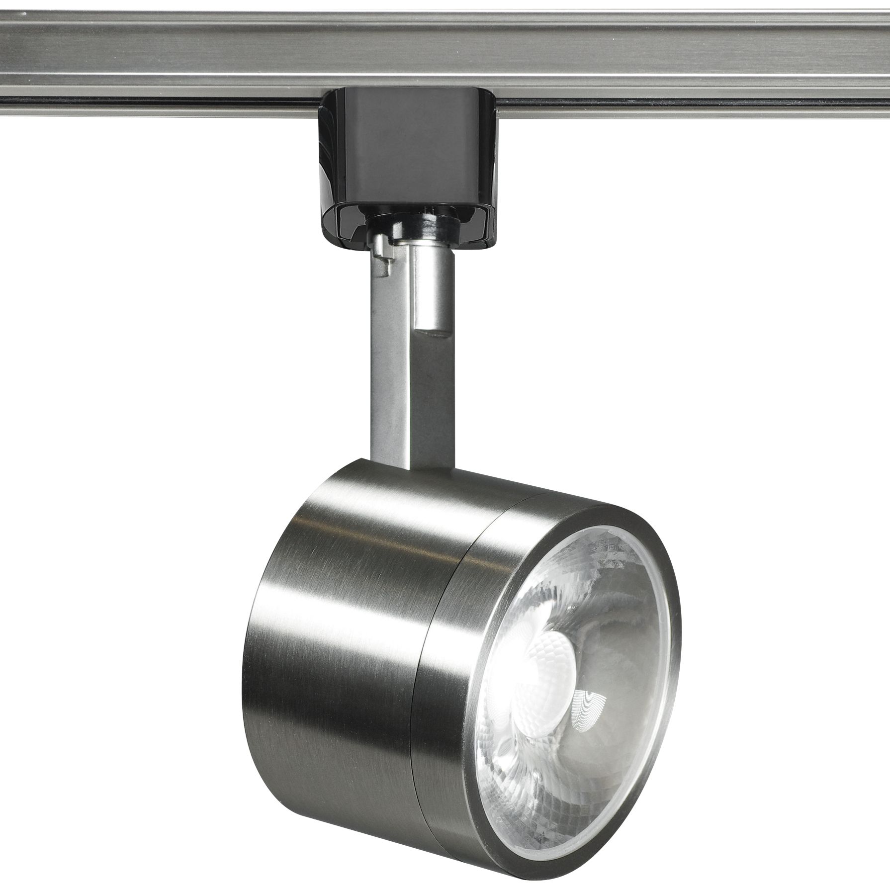 Nuvo Brushed Nickel Round 24-Degree LED Track Head