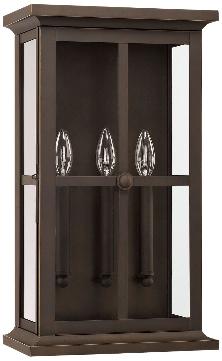 Capital Mansell 20" High Oiled Bronze Outdoor Wall Light