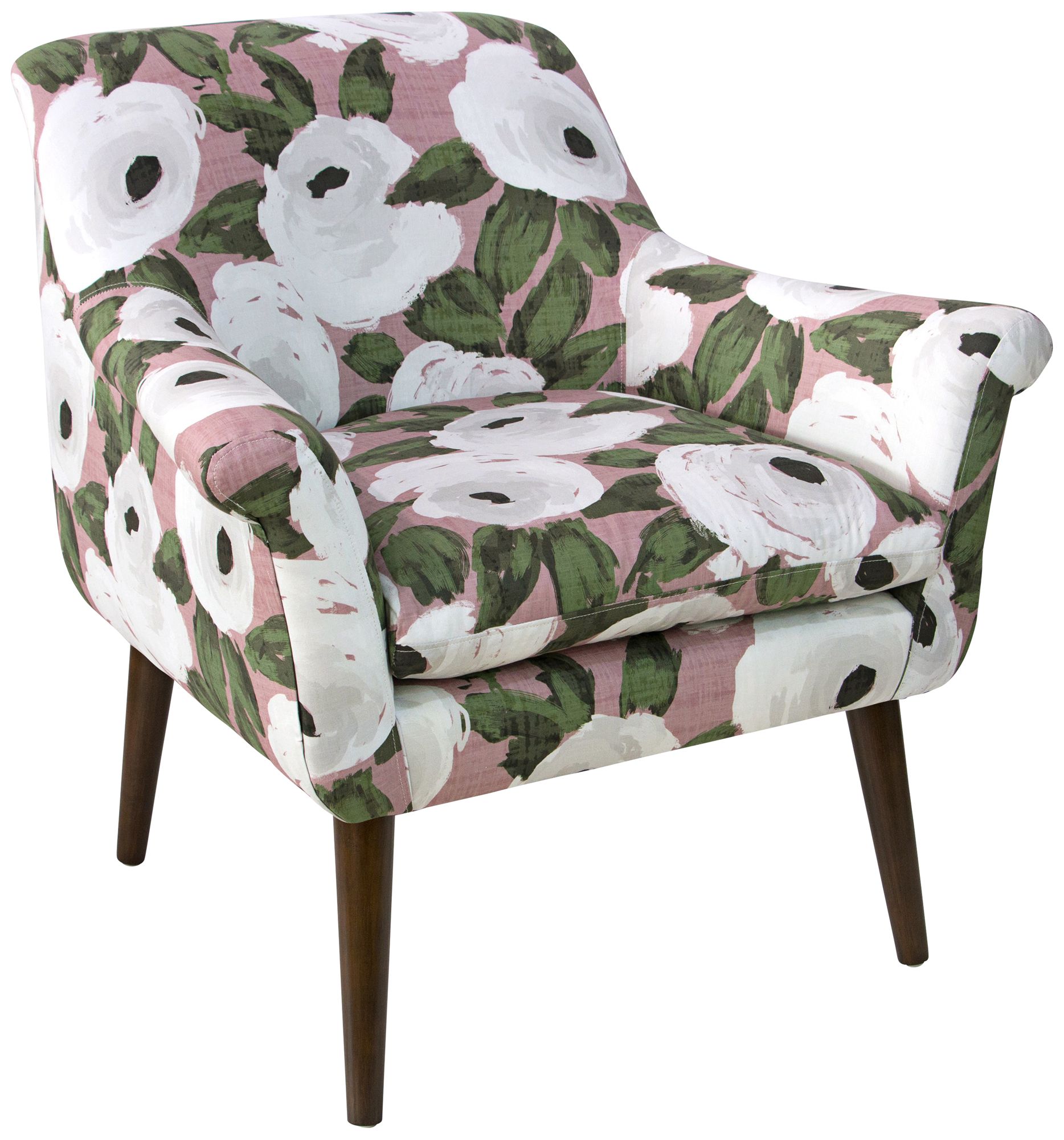 Zoey Bloomsbury Rose Blush Ivy Armchair