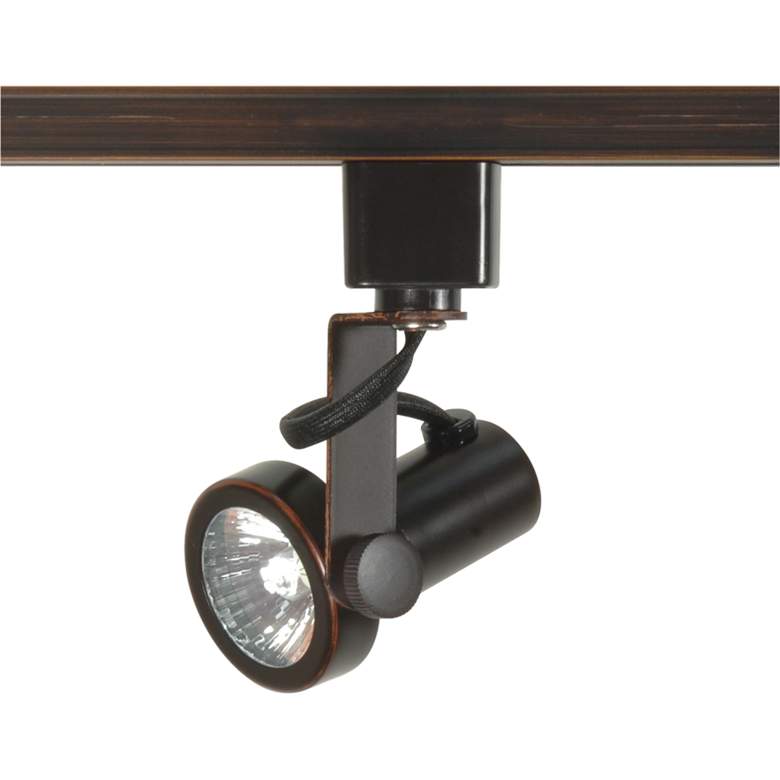 Nuvo Russet Bronze MR16 Gimbal Ring Track Head