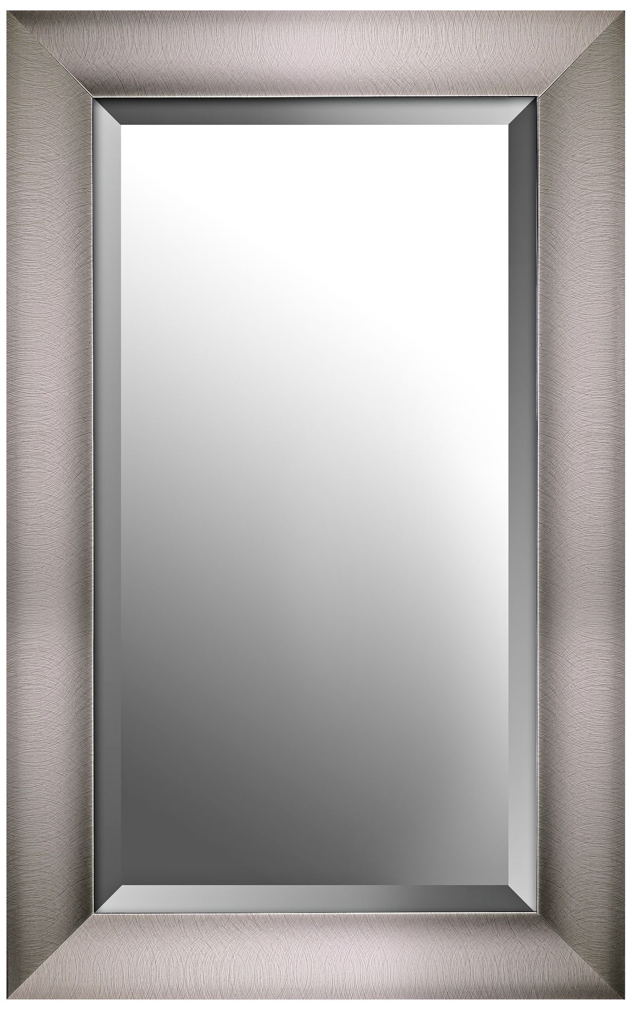 Northwood Distressed Silver 26 1/2 x 42 1/2" Wall Mirror