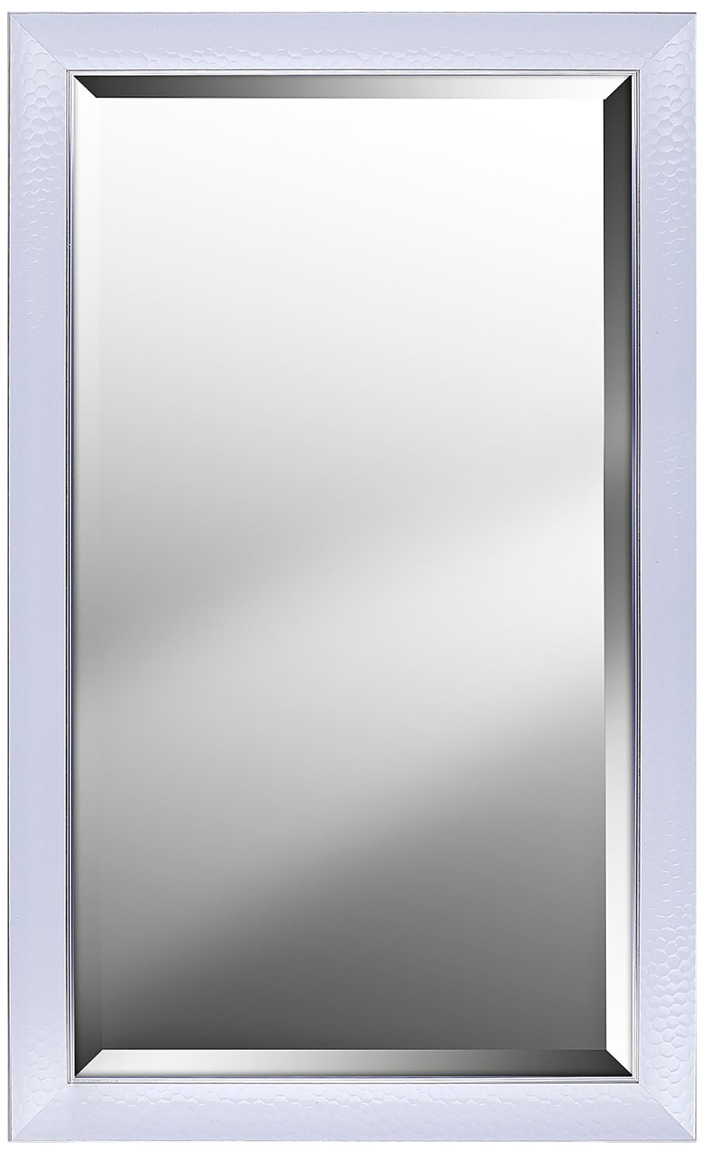Northwood White Gloss 25 1/4" x 41 Wall Mirror