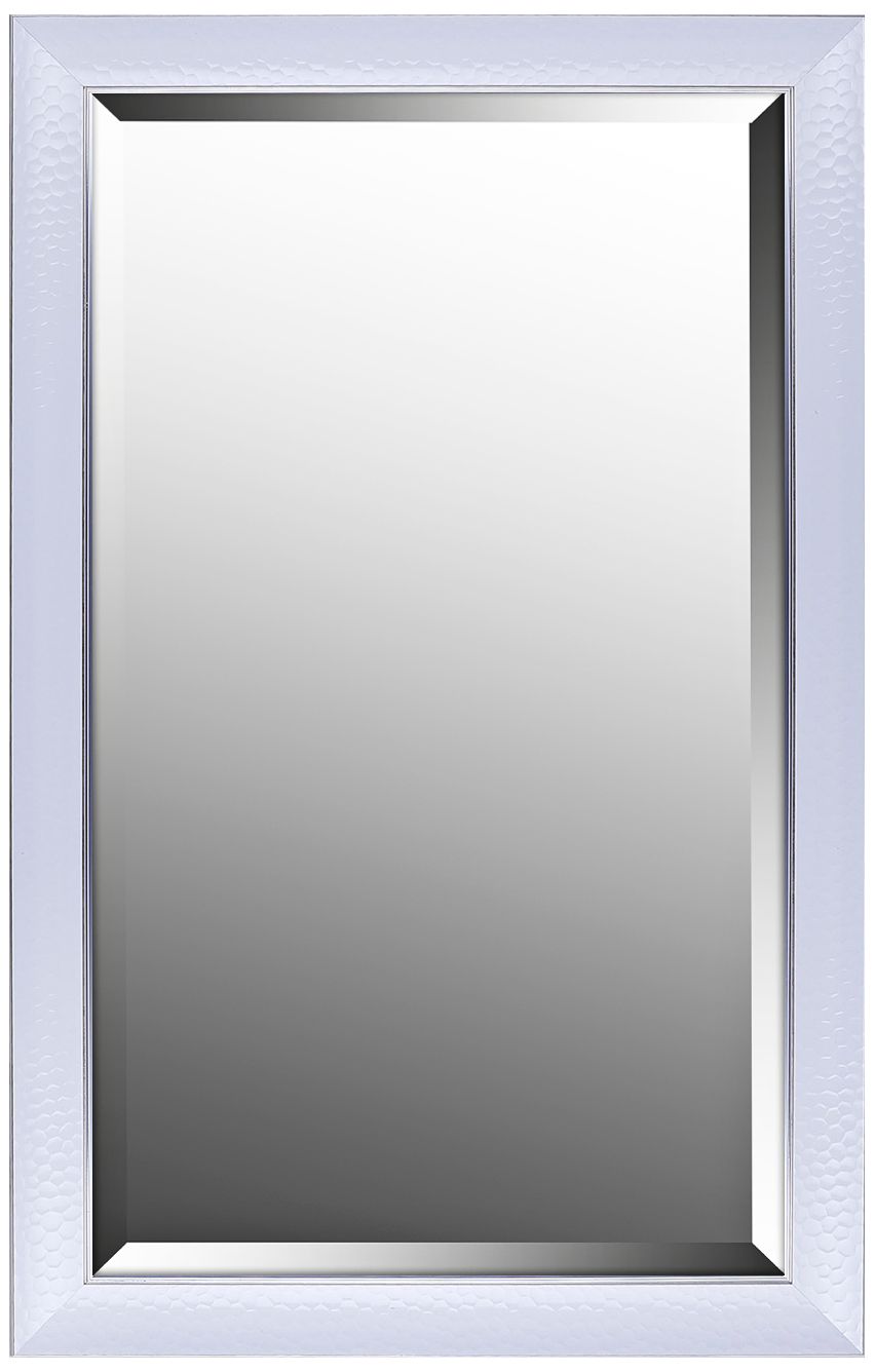 Northwood White Gloss 21 1/4" x 33 Wall Mirror