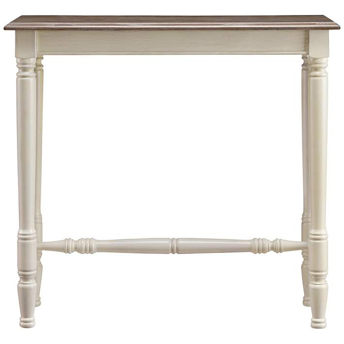 Leick Toscana 32 Wide Ecru And Otter, 32 Wide Console Table