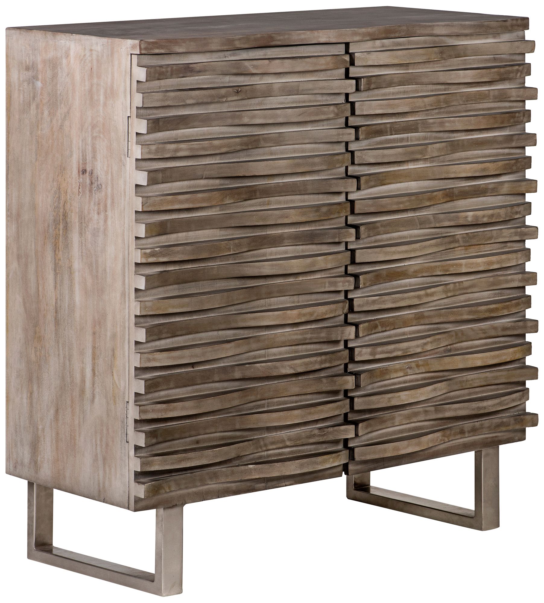 Manor 40" Wide Wood Rustic Modern Accent Cabinet