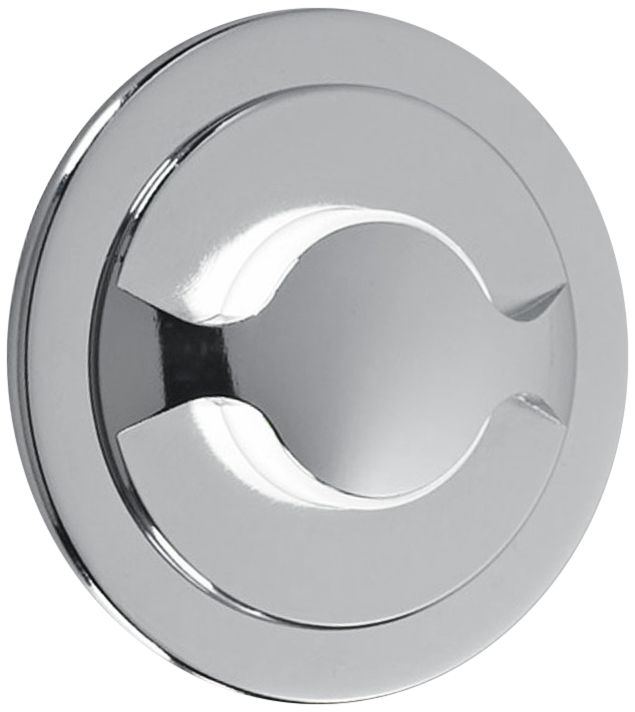 Bruck Lighting 2 1/2" Chrome 3000K LED Semi-Recessed Light