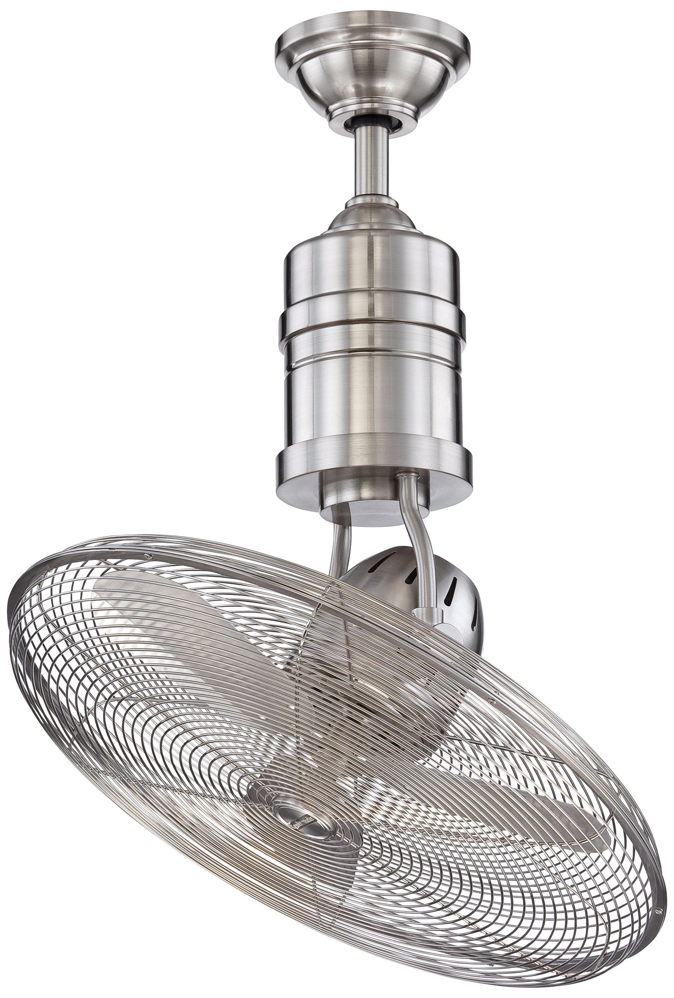 21 Craftmade Bellows Iii Brushed Nickel Ceiling Fan