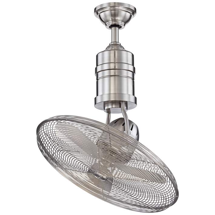 21 Craftmade Bellows Iii Brushed Nickel Ceiling Fan