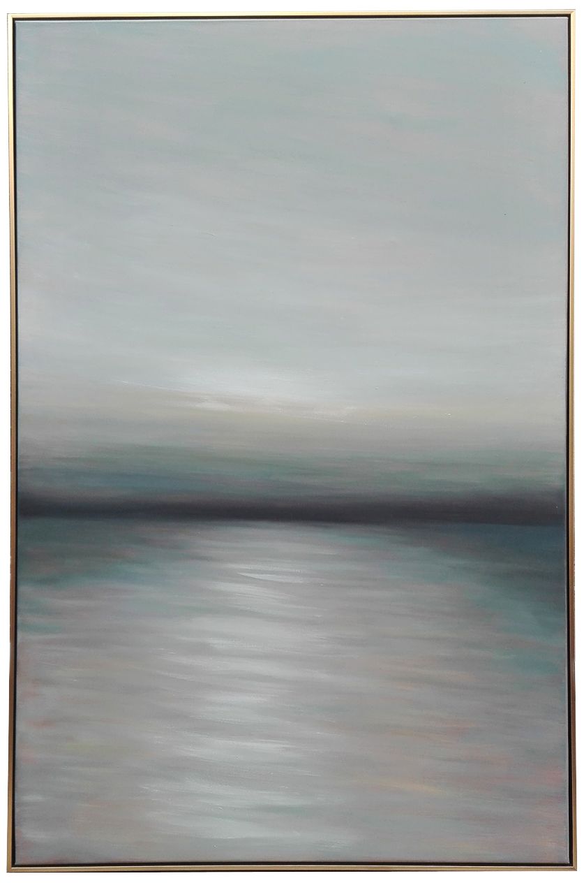 Crestview Collection Bottom Up 60"H Framed Canvas Wall Art