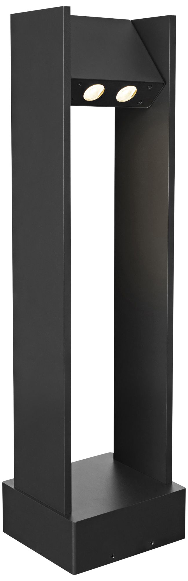 Tech Lighting Zur 30" High Black LED Landscape Bollard Light