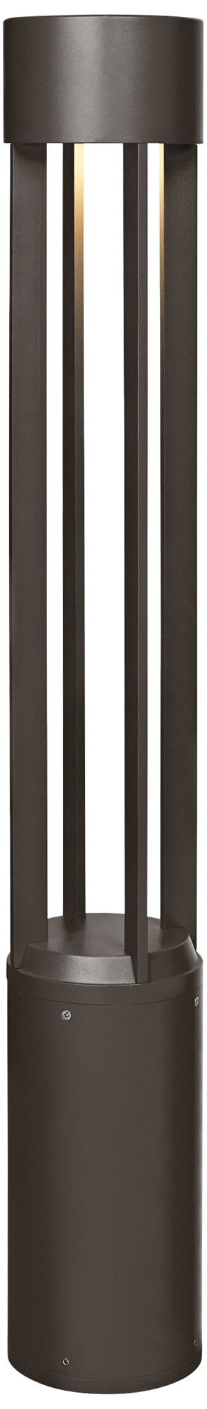 Tech Lighting Turbo 41"H Black LED Landscape Bollard Light