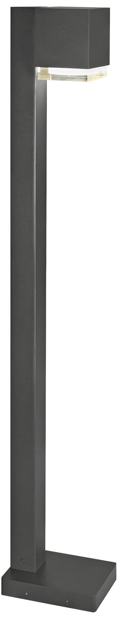 Tech Lighting Voto 42"H Charcoal LED Landscape Bollard Light