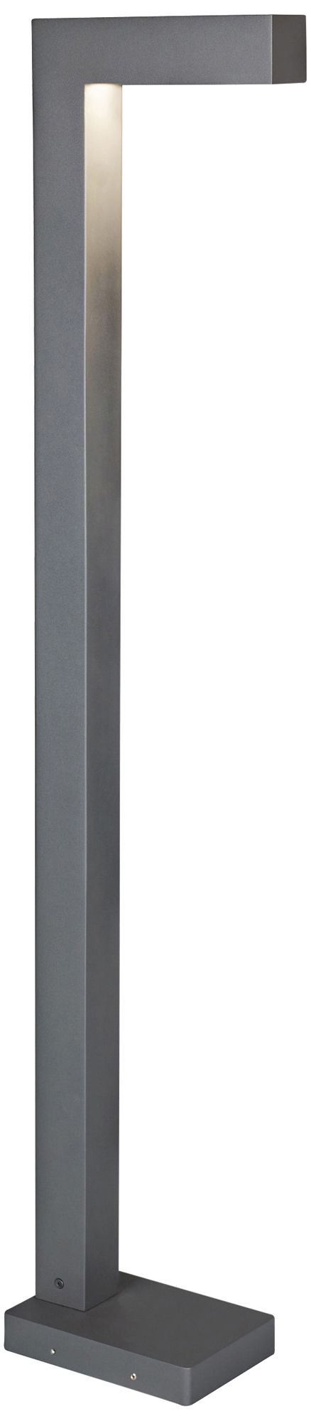 Strut 42" High Charcoal LED Landscape Bollard Light