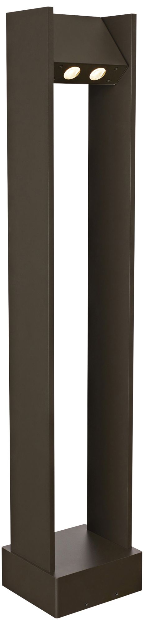 Tech Lighting Zur 42"H Bronze LED Landscape Bollard Light